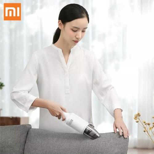 Xiaomi Shunzao Wireless Portable Car Home Handheld Vacuum Cleaner Mini Dust Collector 7000Pa 15500Pa Cyclone Suction tool