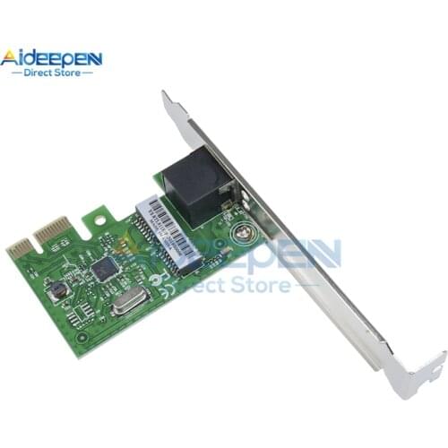 1000Mbps Gigabit Ethernet PCI Express PCI-E Network Card 10/100/1000M RJ-45 RJ45 LAN Adapter Converter Network Controller