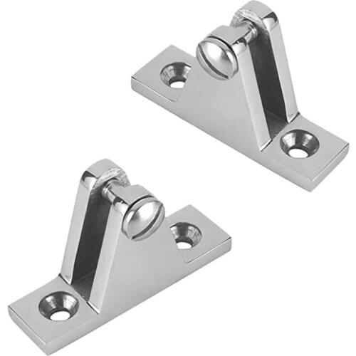 Stainless steel zen-shaped seat, yacht awning hardware accessories, precision polished marine deck hinges
