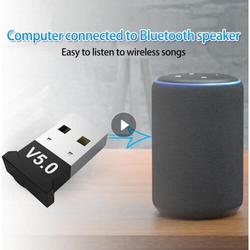 USB Bluetooth-compatible 5.0 Dongle Adapter 4.0 Speaker Wireless Mouse Music Audio Receiver Transmitter Aptx For Computer PC