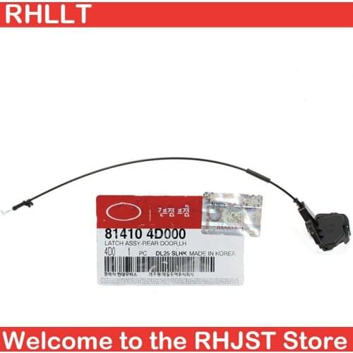 Original genuine sliding door latch, left rear for Hyundai Entourage 20007-2008 for Kia Entourage 20 06-2014 OEM 814104D000