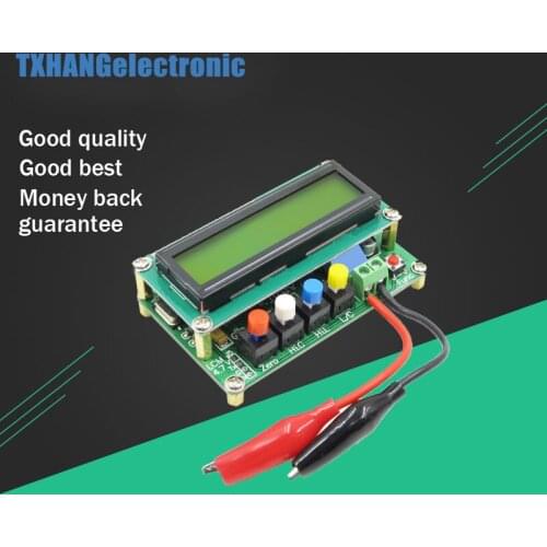 1PCS LC100-A High Precision Digital Inductance Capacitance L/C Meter yellow lcd diy electronics