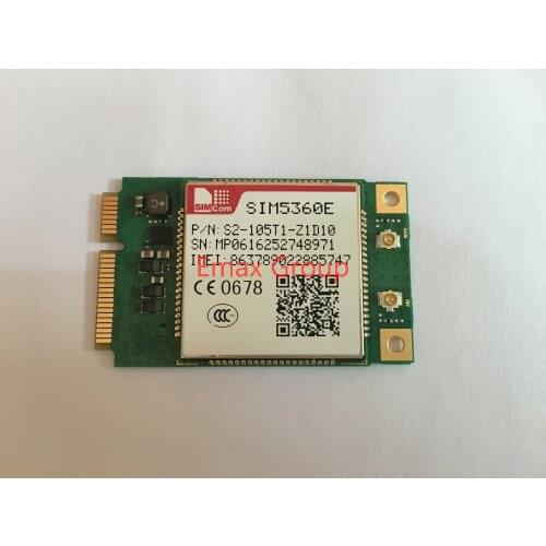 1PCS SIM5360E MIINI PCIE Guaranteed 100% New Original WCDMA/HSPA GSM/GPRS/EDGE 3G Module For PDA MID PND AIM POS for Europe