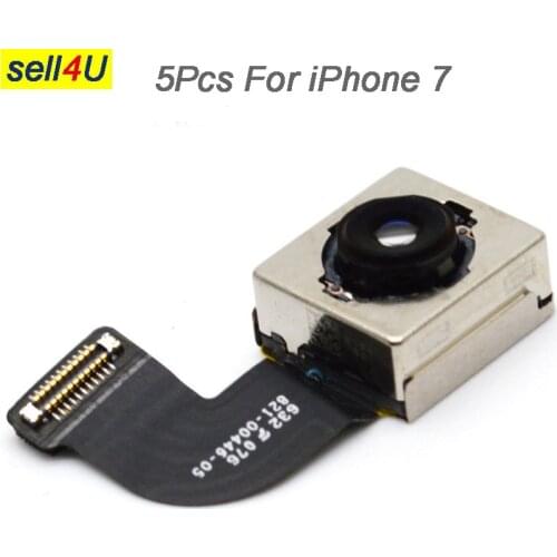 5Pcs Original Back Camera For iPhone 7 7G ,12MP Rear Facing Camera Flex Cable Replacement parts