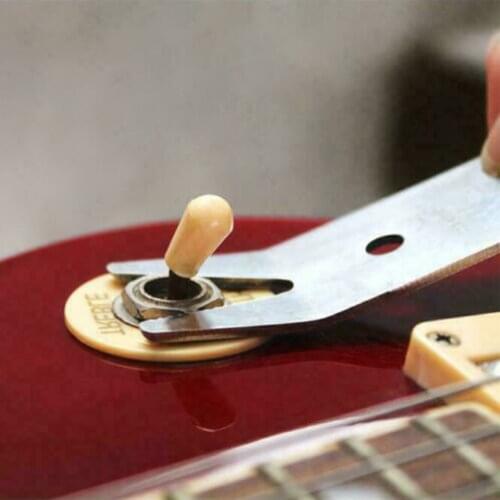 Folk Guitar Accessories Multifunction Wrench Guitar String Changer Repair Knob Picking Tool SAL99