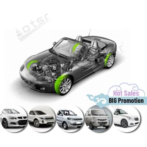 Car TPMS Tyre Pressure Monitoring System Solar Power Digital LCD Display For Android Auto Security Alarm Systems Tyre Pressure