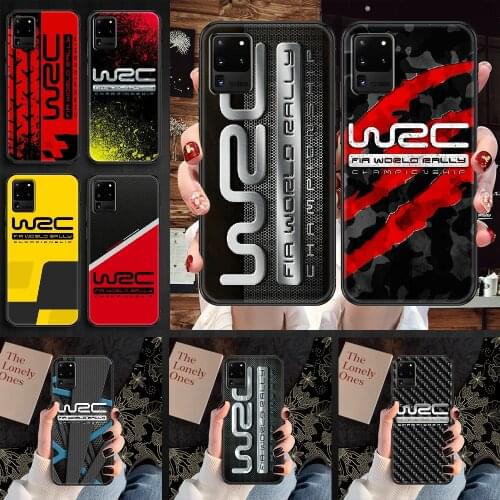 WRC Rally Racing Phone case For Samsung Galaxy Note 4 8 9 10 20 S8 S9 S10 S10E S20 Plus UITRA Ultra black trend coque soft shell