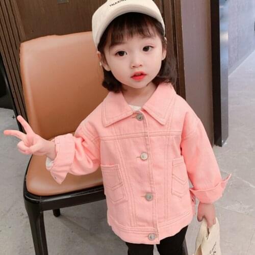 Girls Babys Kids Coat Jacket Outwear 2021 New Arrive Spring Autumn Overcoat Plus Size Top Cardigan Toddler Childrens Clothing