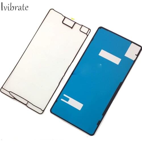 For Sony xperia x performence F8132 F8131 SO-04H LCD Screen Front Frame Bezel 3M Glue Double Sided Adhesive parts sticker