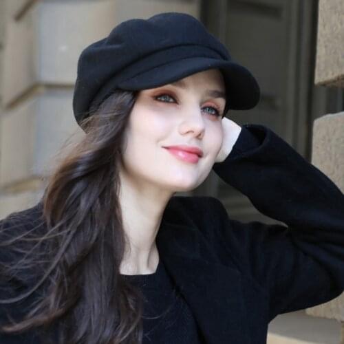 Newsboy Caps Women Newsboy Gatsby Cap Octagonal Baker Peaked Beret Driving Hat Female Sunscreen Hats Painter Tour Cap