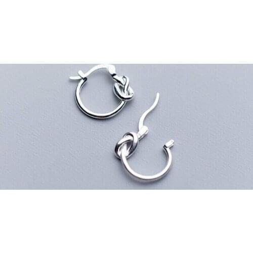 925 Sterling Silver Hot Fashion Metal Hoop Earrings for Women 2021 Best Lovers Gifts charms Cross S925 Jewelry