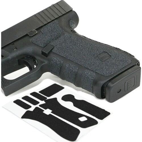 Non-slip Rubber Texture Grip Wrap Tape Glove for Glock 19 19X 23 25 32 38 Gen 3 4 5 holster 9mm Pistol Gun Magazine accessories