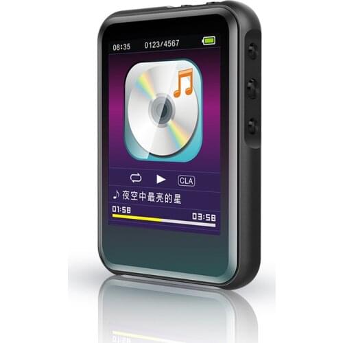 New Mini Bluetooth MP4 2.4 Inch Multi-lingual Portable MP4 Lossless Music Player Touch Screen MP5 MP4 Support FM Radio Recorder