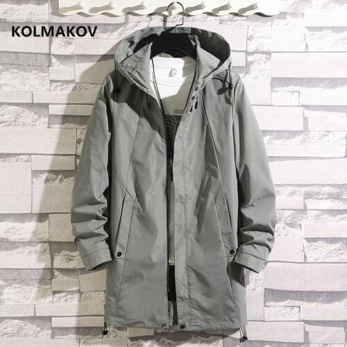 2021 new arrival spring coat men high quality trench coat men,autumn mens casual jackets and overcoat ,plus-size M-4XL