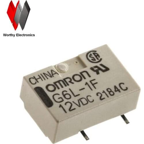 Wholesale 10pcs/lot relay G6L-1F-DC12V