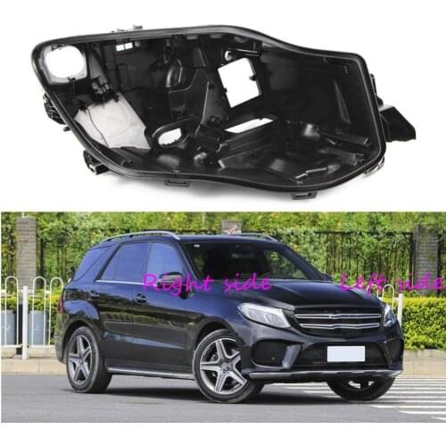 Headlight Base For Mercedes Benz GLE W292 2015 2016 2017 2018 2019 Headlamp House Car Rear Base Front Auto Headlight Back House