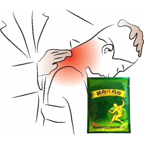 8Pcs/Bag Pain relief Patch Vietnam Red Tiger Pain Plaster treat neck shoulder elbow wrist Back joint pain Meridians Rheumatoid p