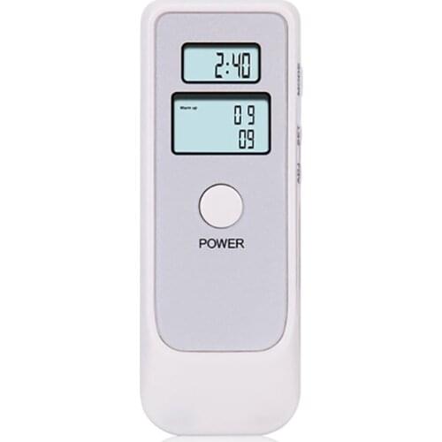 Portable Alcohol Detector Handheld Dual LCD Display Digital Alcohol Tester Professional Breathalyzer Drunk Driving