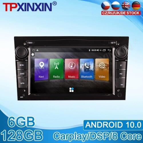 Android 10.0 6+128GB For Opel 7 Inch Universal GPS Car Multimedia Player Autoradio Audio Radio Navigtion Tape Recorder Head Unit