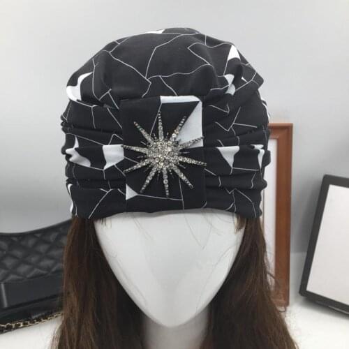 Europe and the United States woman bandanas headwear hat turban fashion leisure turtleneck cap breathable yoga