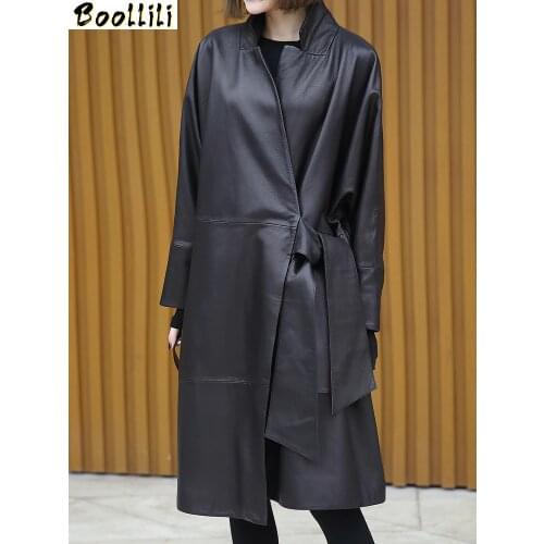 Boollili Real Leather Jacket Sheepskin Coat Women Clothes 2020 Genuine Leather Coat Spring Autumn Coat Women Windbreaker