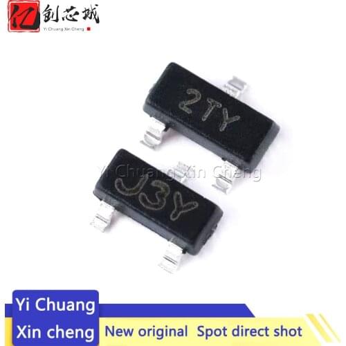 100PCS S8050 J3Y S8550 2TY SOT-23 S8050 S8550 SMD transistor new and original