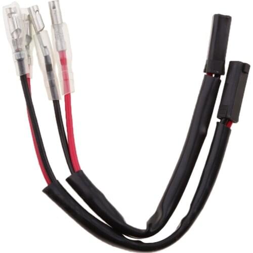 2pcs Motorcycle Turn Signal Wire Connectors Plug CableTurn Signal Marker Wire Adapters Plug Connectors for Suzuki GSX1300R