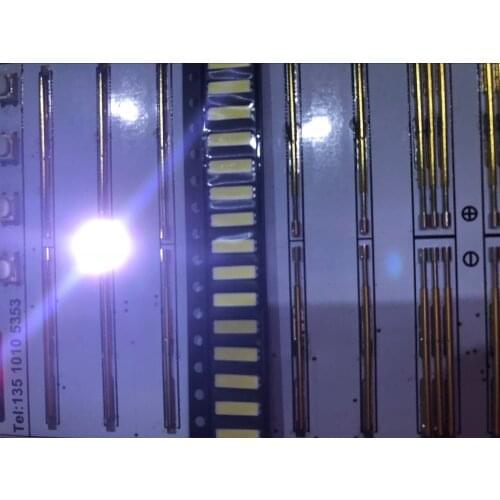3500PCS Original JUFEI LED 7020 light-emitting Light Beads High Power1W 6V 90LM Cool white For LED LCD TV Backlight new chip-2