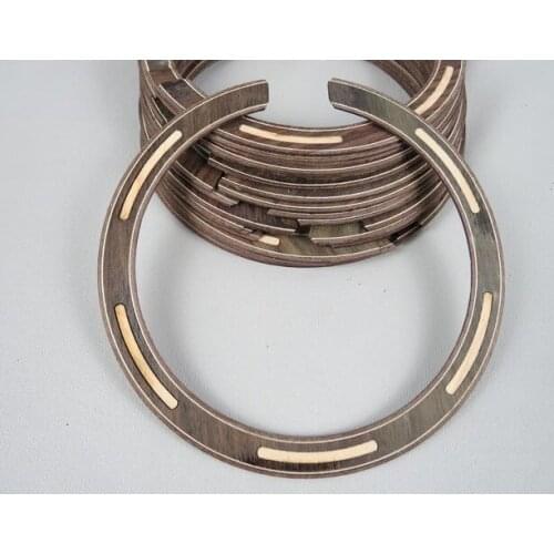 5PCS NEW ACOUSTIC GUITAR WOOD INLAY ROSETTE YK22