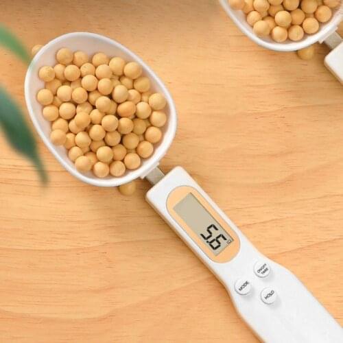 500g/0.1g LCD Display Digital Kitchen Measuring Spoon Scales Electronic Digital Spoon Scale Mini Kitchen Scales Baking Supplies