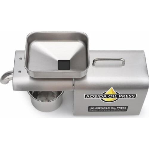 220/110V Automatic Household Intelligent Oil Press Automatic Small Commercial Oil Press Stainless Steel Oil Press