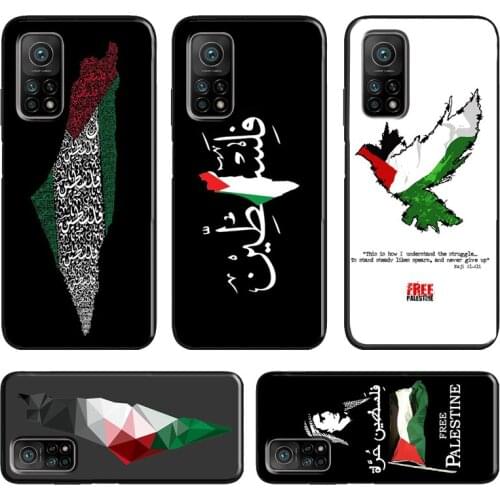 Palestine Flag For POCO X3 Pro F1 F2 F3 M3 Phone Case For Xiaomi Mi 11 Lite Ultra Mi A3 9T 10T Pro Shell
