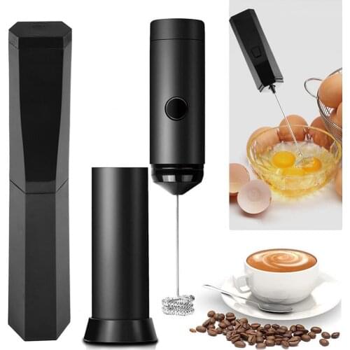 Electric Milk Frother Egg Beater Handheld Drink Foamer Stirrer Coffee Cappuccino Creamer Whisk Blender Kitchen Whisk