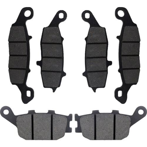 Motorcycle Front Rear Brake Disc Pads Set For Suzuki SV400 DL650 DL1000 V-Strom DL 650 1000 GSF650 Naked Bandit 650 GSR750 SV650