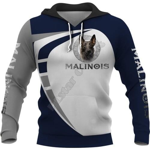 Malinois 3D Printed Hoodies Pullover Men For Women Funny Animal Sweatshirts Fashion Cosplay Apparel Sweater 01