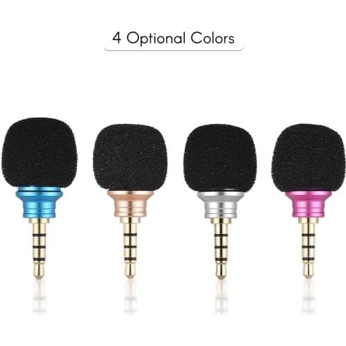 Cellphone Smartphone Portable Mini Omni-Directional Mic Microphone for Recorder for IPhone 5 6 Samsung Huawei
