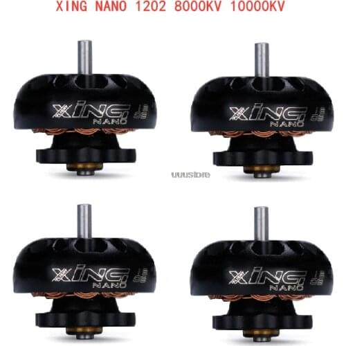 4PCS/lot iFlight XING NANO 1202 8000KV 10000KV FPV NextGen Motor 2-3S Brushless Motor for RC Drone FPV Toothpick Duct Drone