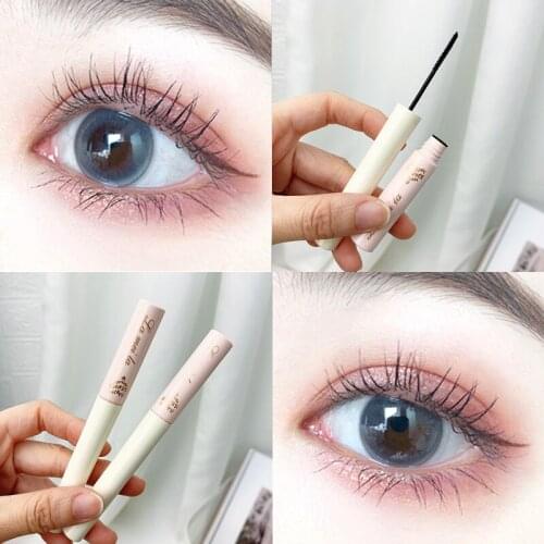 New Waterproof Mascara 3D Black Natural Thick Lengthening Curler Long Lasting Not Easy To Smudge Volume Eyelash Makeup 1PCS