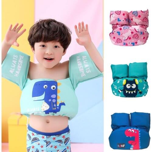 New swimming ring Foam Cartoon Baby Arm Ring buoyancy vest garment of floating kids safety life vest childrens Swim life jacket