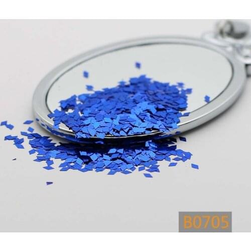 Charming sexy sequins glittering diamond nail decoration 3D LEI piece sequins blue bagged B0705