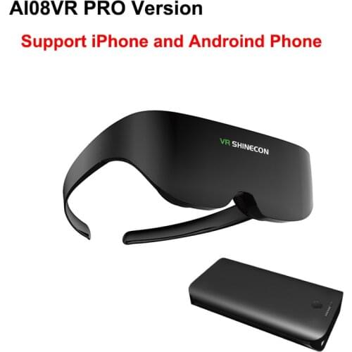 IVS-2 Smart Android 3D Video Glasses Head-mounted All-in-one Machine IMAX Giant Screen Mobile Theater 98-inch Screen 8G Memory