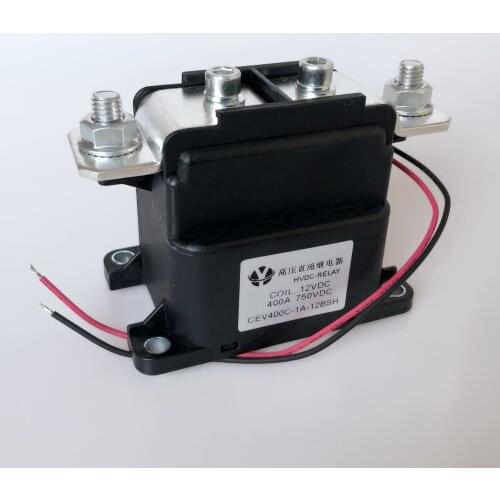 EV400750V Car High Voltage DC Relay Rechargeable Battery Disconnect Main Control 400A Power Contactor