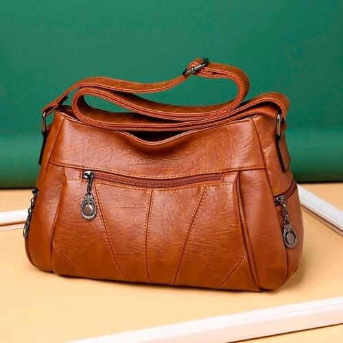 High Quality Soft Leather Luxury Handbags Women Bags Designer Womens Messenger Shoulder Crossbody Bags for Women 2020 Female