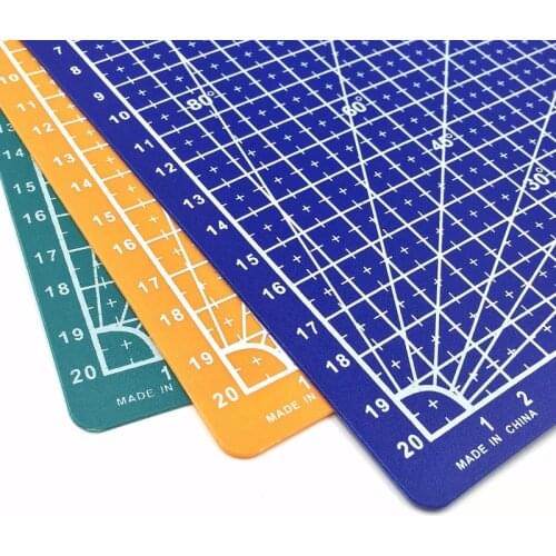 Self Healing Cutting Mat Pad 30*22cm A4 Grid Lines Sewing Cutting Mats Craft Card Engraving Plate Fabric Leather Paper Board