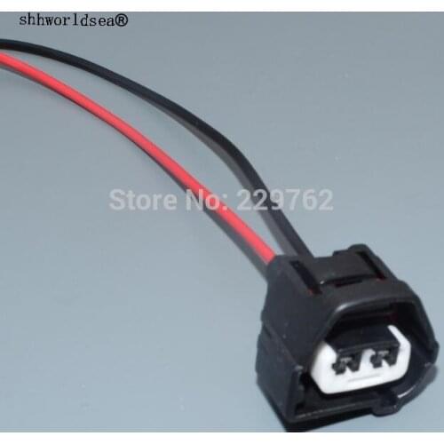 Shhworldsea 1pcs 2 Pin/Way Female for Crank/Cam Sensor Wire Harness Waterproof Connector Plug For Lexus Toyota 7283-7023-10