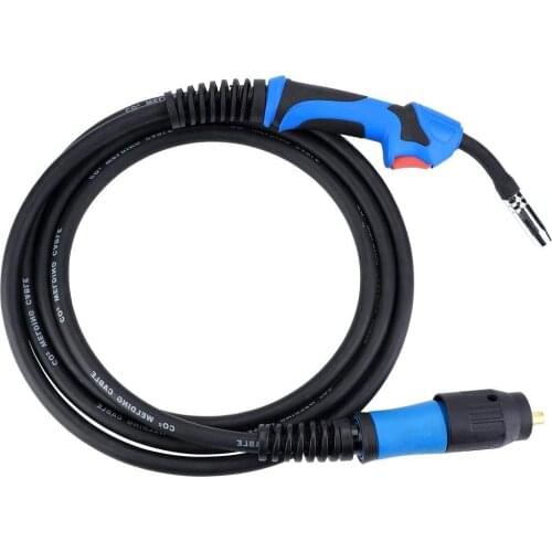 MIG Gas Shielded Welding Torch MB15AK Euro Standard Fitting Connector 4meters length Flamethrower Blow torch Domestic Delivery