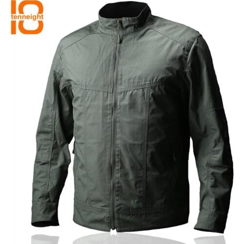 TENNEIGHT Mens Tactical Bomber Jacket Special Forces Military jacket waterproof Pilot Coat male Casual hiking climbing Jacket