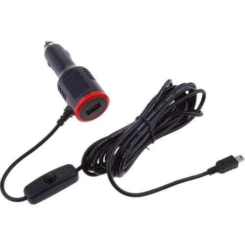 Universal Car USB Charger 5V3A Quick Charge Cables GPS DVR Charging Easy Use