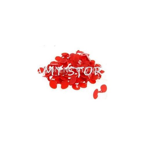 50pcs Creative Chicken Glasses Eyes Protector without Hole Avoid Hen Pecking Plastic Medium Adapt to 0.5-2.25kg