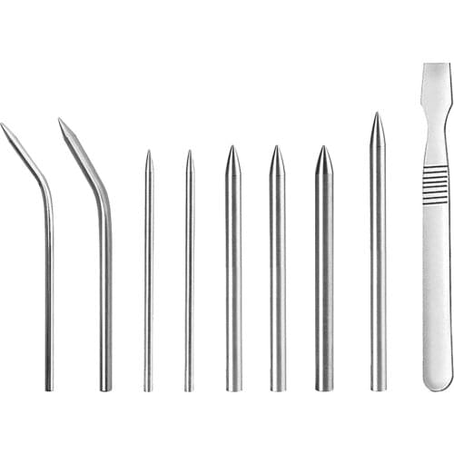 9Pcs Stitching Set Durable Lacing Needle for Bracelet Weaving